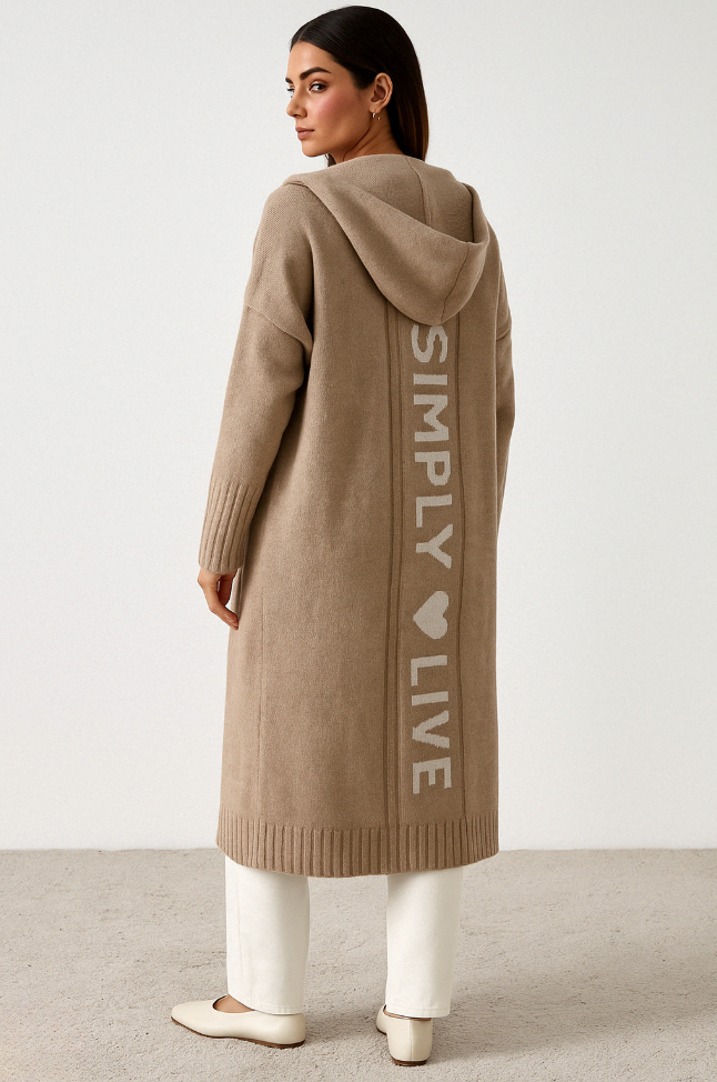 Hooded Cardigan