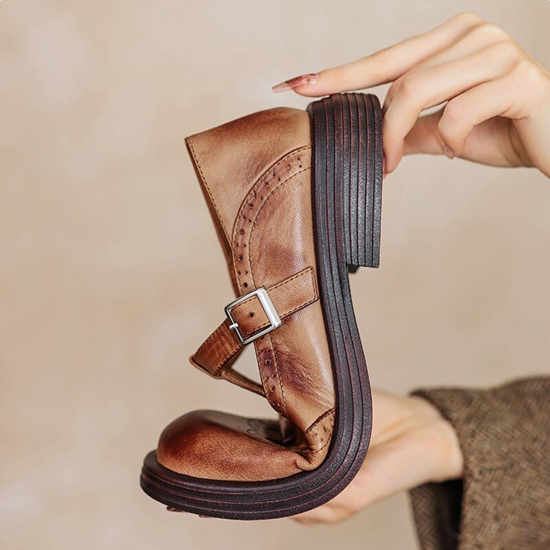 Urban Leather Mary Sandals