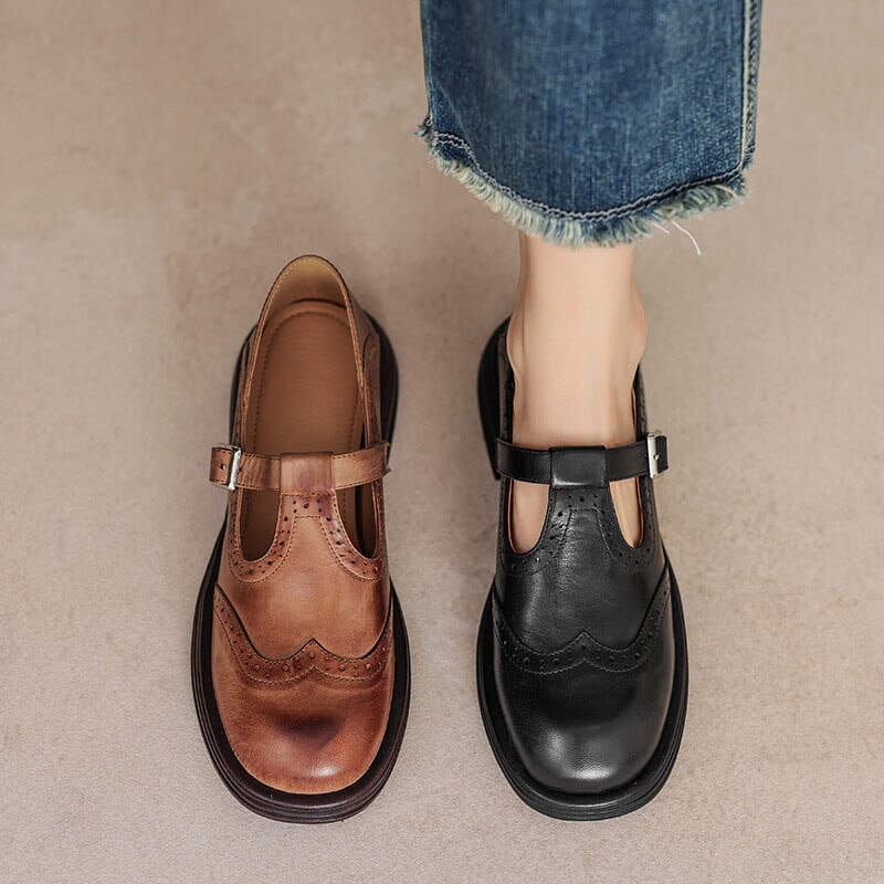 Urban Leather Mary Sandals