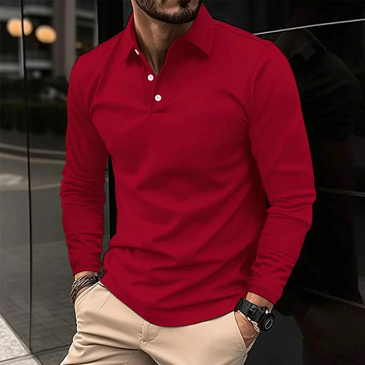 Long-sleeve Polo