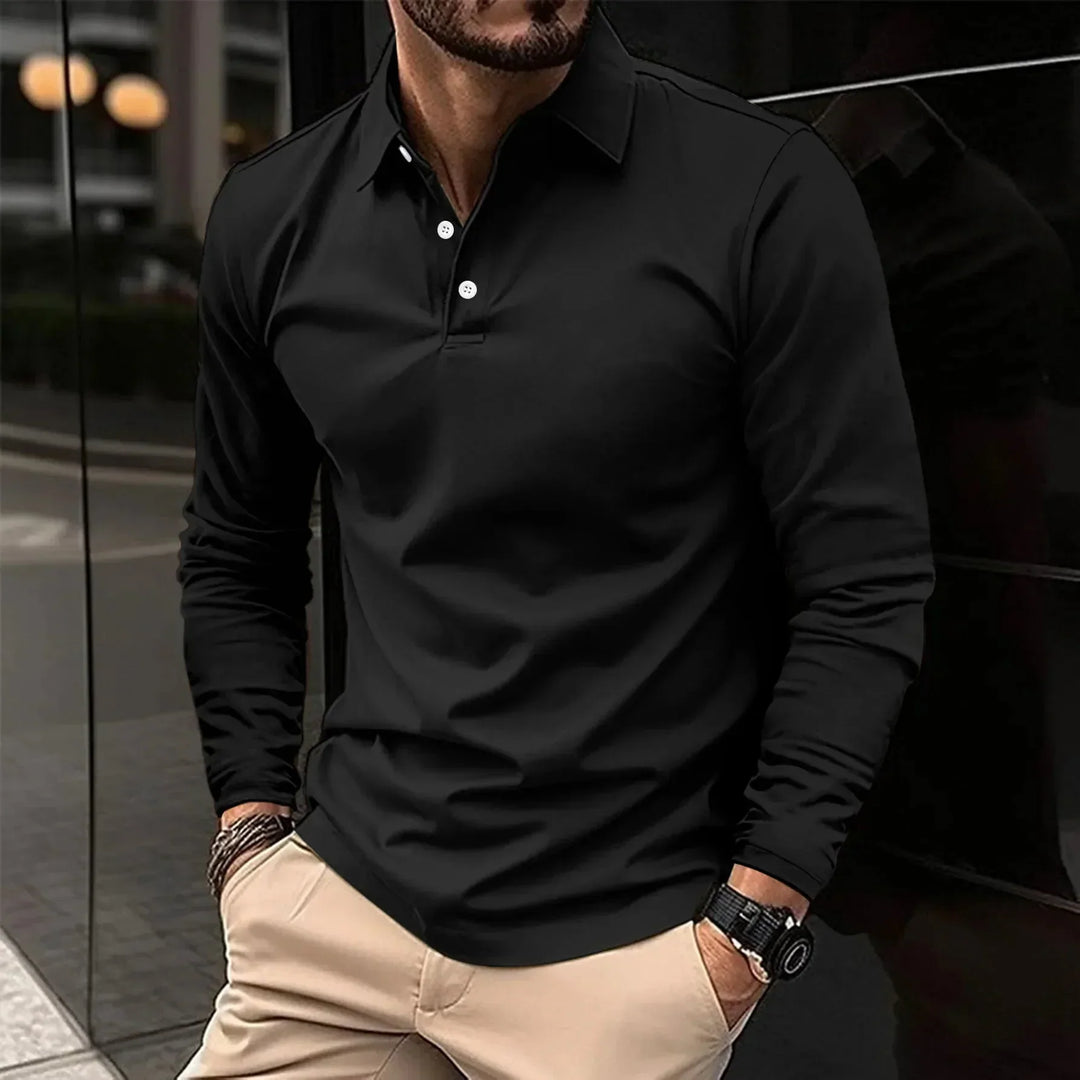 Long-sleeve Polo