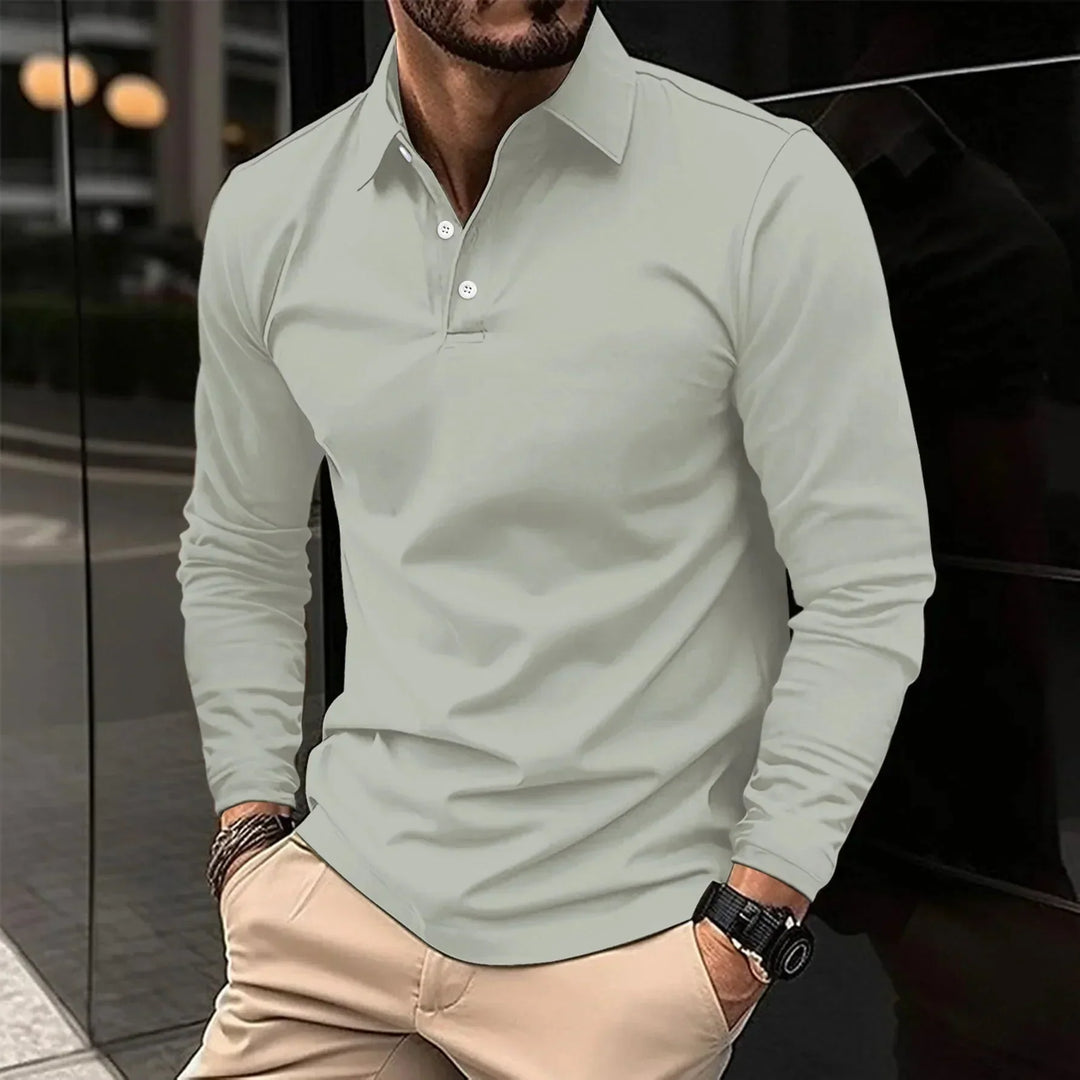 Long-sleeve Polo