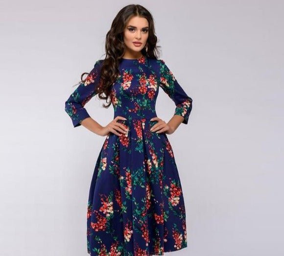 Floral Midi Dress
