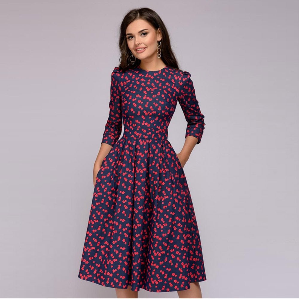 Floral Midi Dress