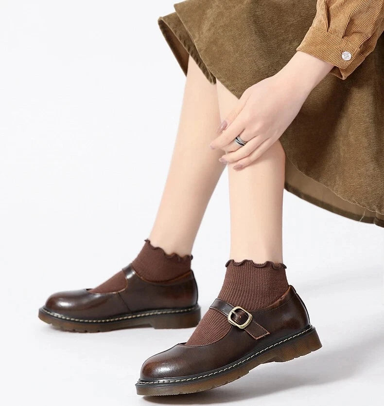College Style Mary Jane Shoes
