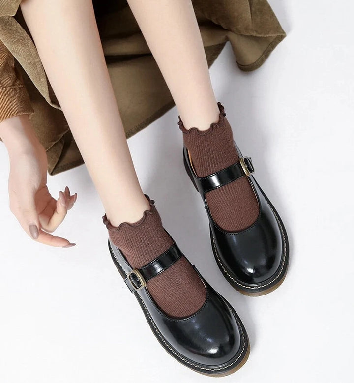 College Style Mary Jane Shoes