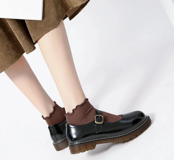College Style Mary Jane Shoes